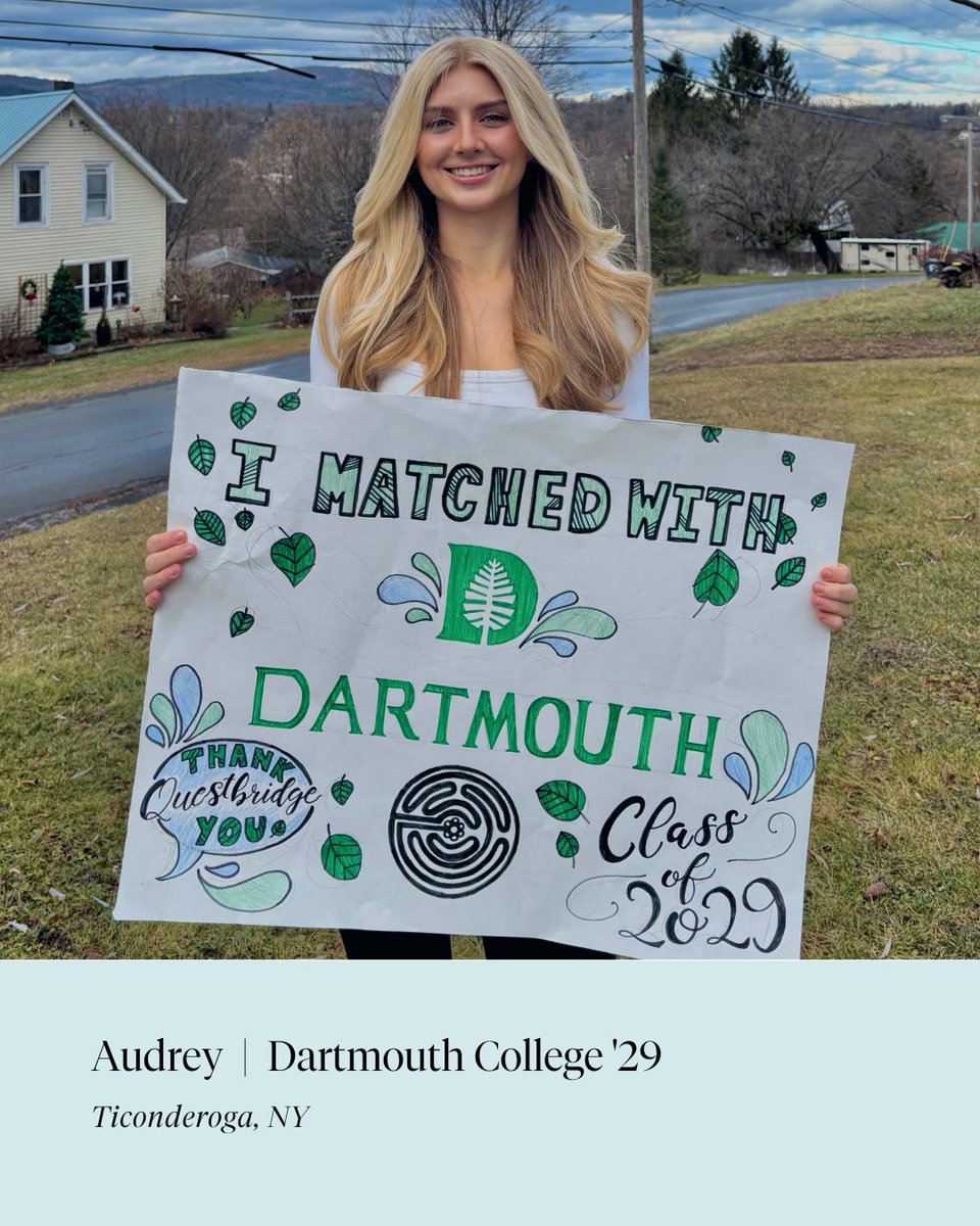 QuestBridge's tweet image. National College Match applicants: Today is the last day to rank colleges! Submit your rankings form by tonight, Thursday, October 16, at 11:59 p.m. PT. Discover where dreaming big can take you!