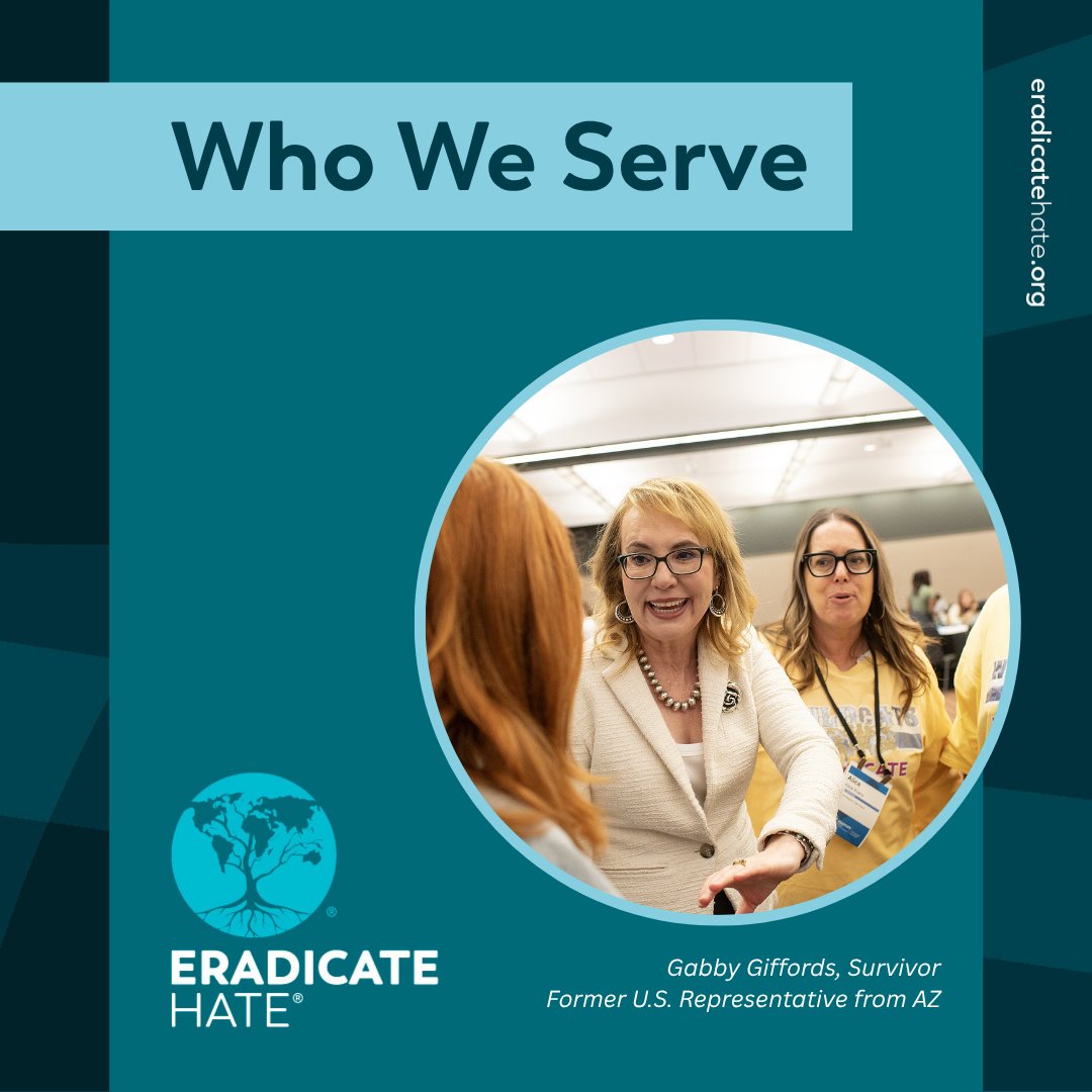 #WhoWeServe: We stand with survivors of hate-fueled violence. Their strength and resilience guide Eradicate Hate’s mission to build understanding and prevent future harm. See how we’re supporting them: bit.ly/4omTLVB