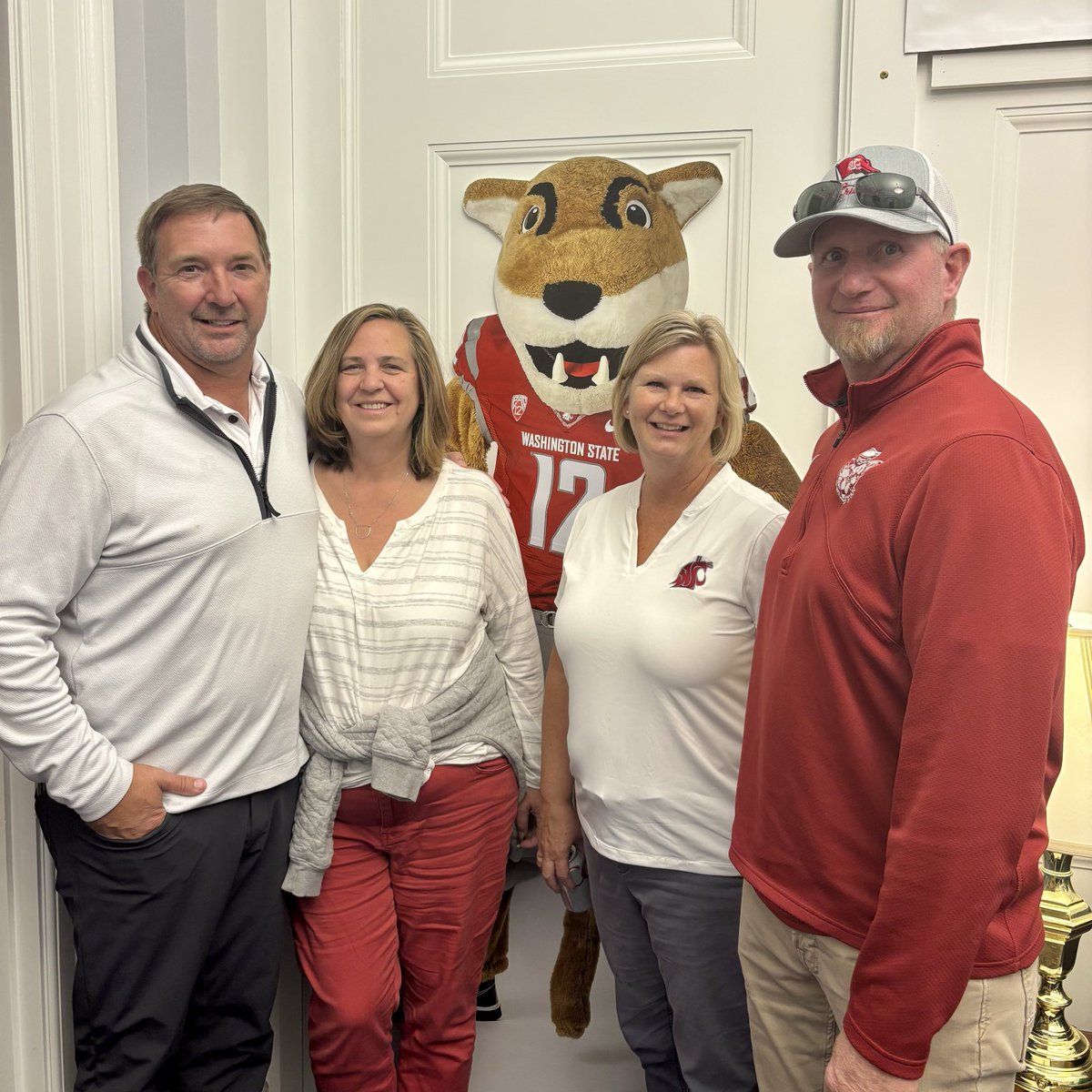 RepBaumgartner's tweet photo. Shoutout to the Coug fans stopping by my DC office ahead of the game vs Virginia. I’m sorry that the government shutdown has forced a rescheduling of my inaugural “Coug Day at the Capitol”, but the Crimson and Gray are welcome any day! https://t.co/i37bAMJD1Z