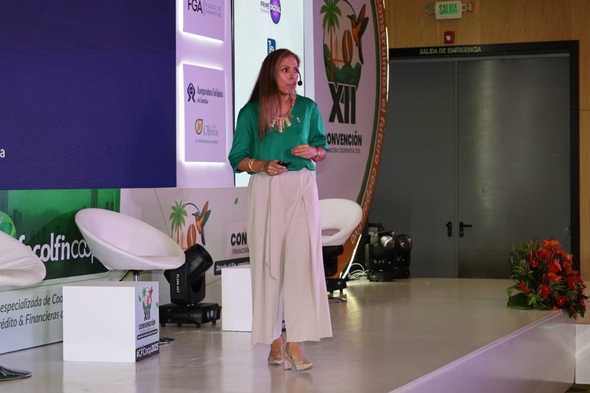 fecolfin's tweet photo. Alejandra Corchuelo Economista de la Universidad de los Andes y magister en Economía Institucional de la Universidad de Paris 10 #CFCoop2025 https://t.co/ULNn5c7NvM