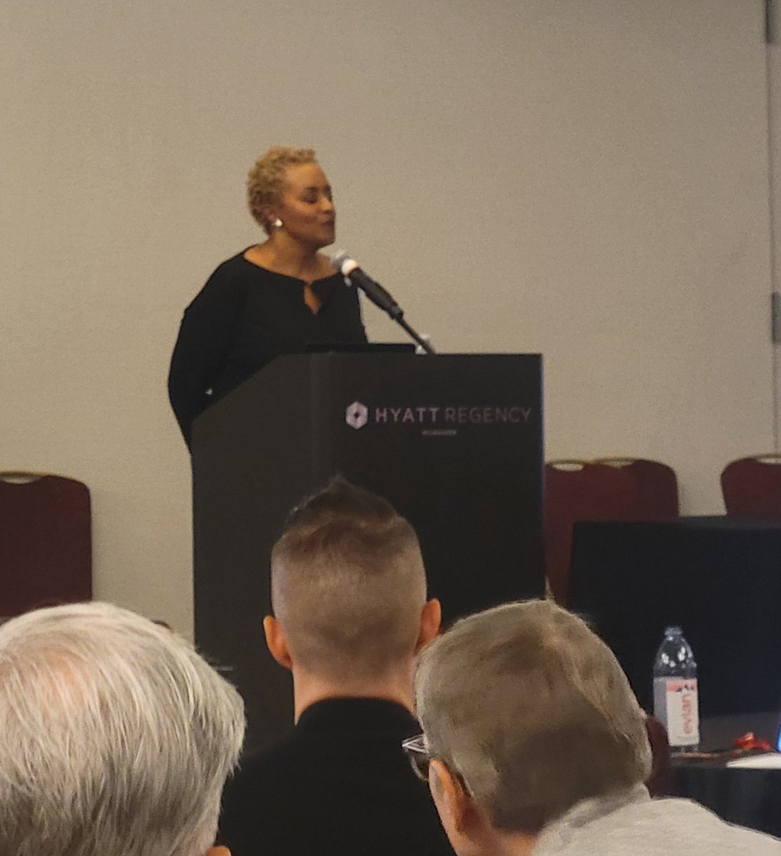 coastmartha's tweet photo. @Comm_College prez @DrPollard_AACC sharing perspectives on leadership as the LGBTQ Leadership Institute closing keynote speaker. #ccleader https://t.co/Sk49uKPMR4