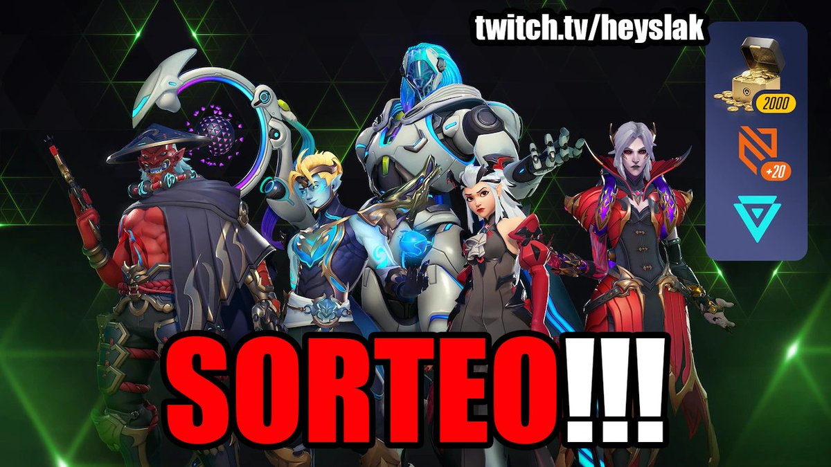 🎁SORTEO PASE DE BATALLA DEFINITIVO 🎁

Gracias a <a href="/OverwatchLATAM/">Overwatch</a> por el código para la comunidad.

Requisitos:
👤Seguirme en x y twitch: heyslak
👥Menciona un amig@
🔁RT y Like
🗓️Ganador el 24 de octubre en mi canal de Twitch.

#OW2LATAM  #OW2Temporada19