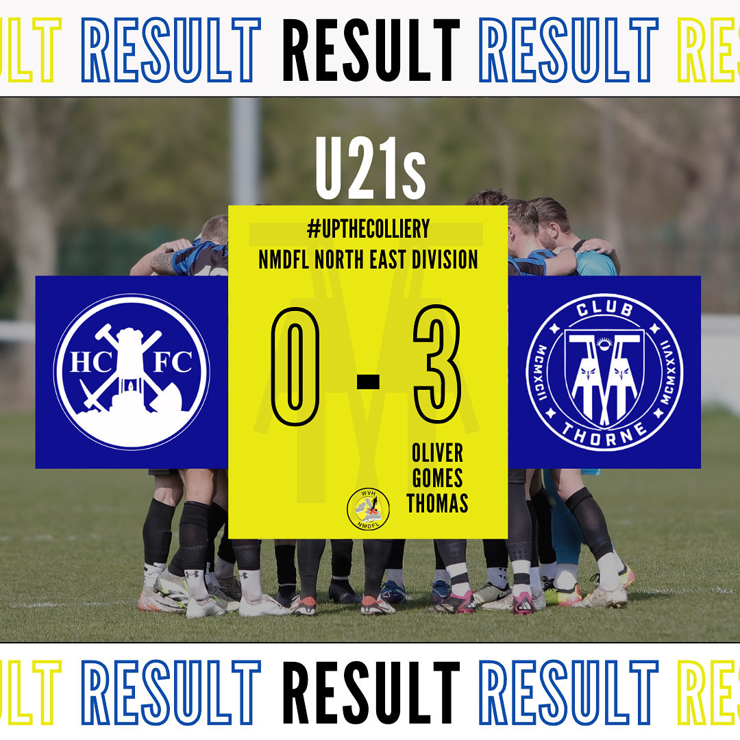 clubthornecoll's tweet photo. U21s Result |

A big three points for the young lads tonight  🔵⚫️

#upthecolliery | #u21 https://t.co/OHmydxALGT