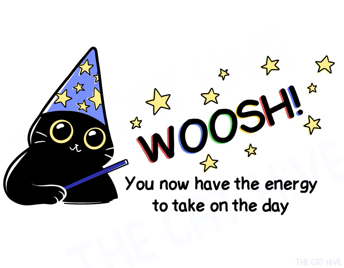 cathiveofficial's tweet image. WOOSH! ✨

You have been blessed by wizard cat