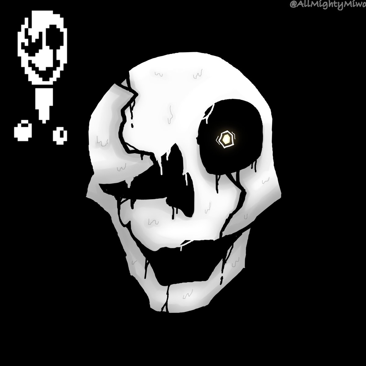 Gaster face idk #Undertale #DELTARUNE