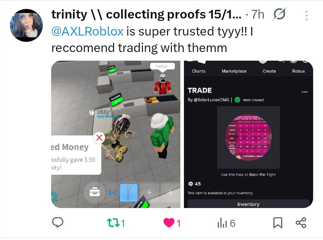 AXL - 78 Trading Proofs (pinned) tweet media