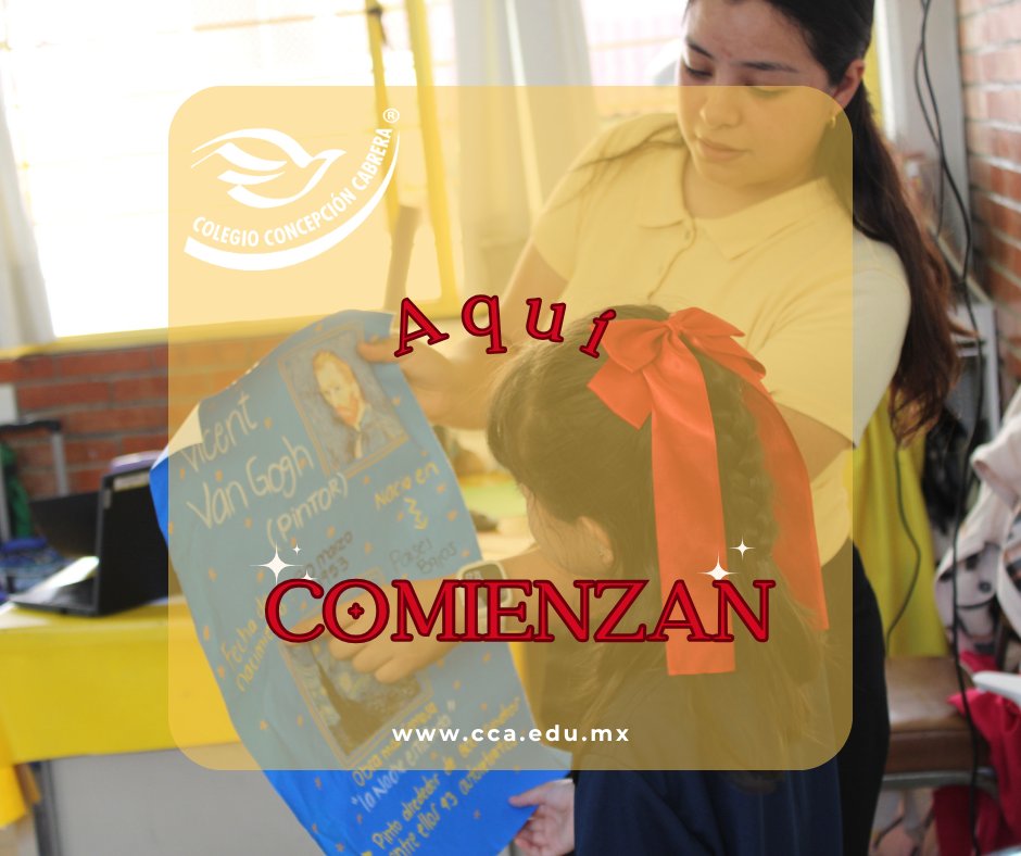 Colegio_CCA's tweet image. 🎨✨ Aquí comienzan los grandes sueños ✨🎒

👧🧒 ¡Tu hijo también puede vivir esta hermosa etapa rodeado de cariño y aprendizaje!
📍 Conoce más en 👉 cca.edu.mx

#PreescolarCCA #SoyCCA #FamiliaCCA #EducamosConAmor #ConchitaCabrera #FormaciónIntegral