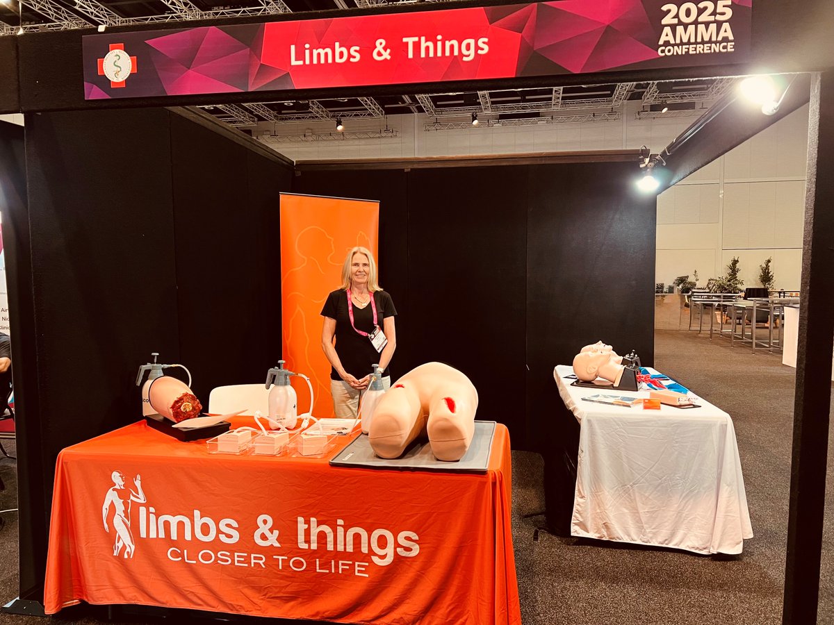 We’re excited to be joining Australasian Military Medicine Association at their 2025 conference in Adelaide 🌟Come find us at our exhibition stand and check out the latest simulation from our wound care range today!
#healthcaresimulation #healthcaretraining #globalhealth