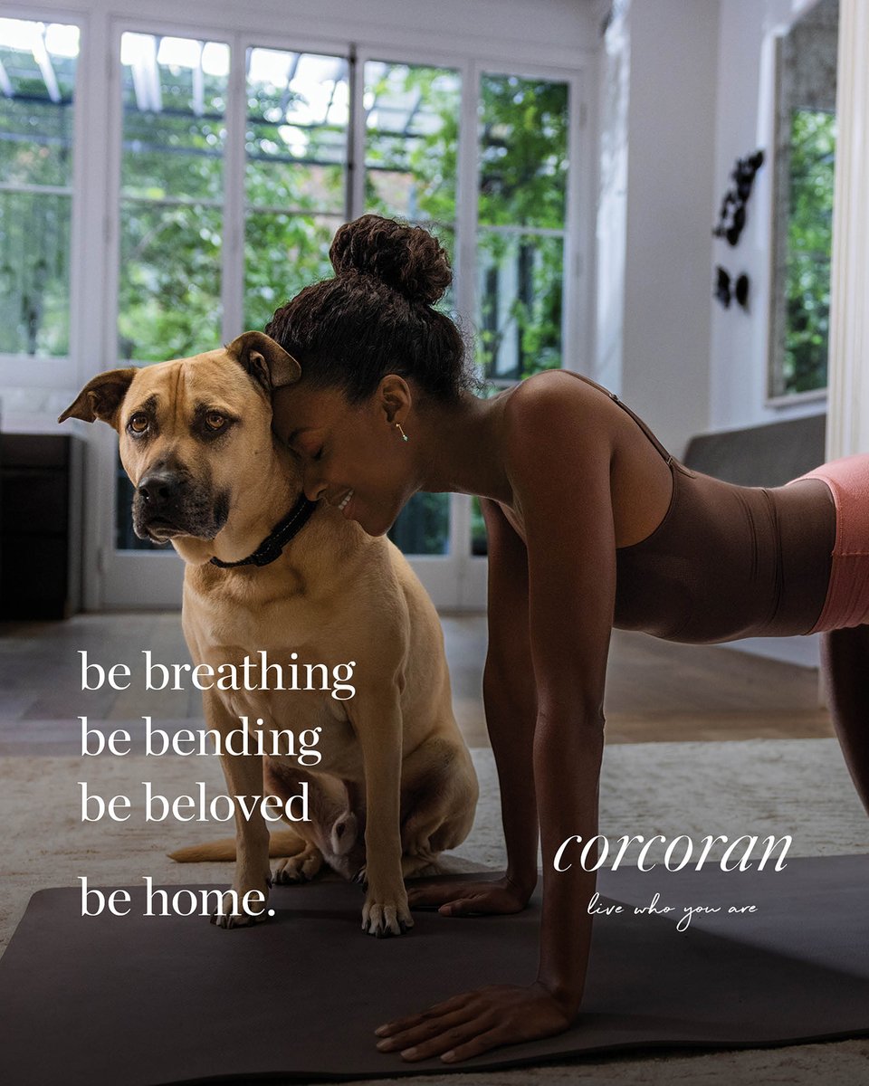 petermcleannyc's tweet image. Your home should be an emotional journey toward personal authenticity. Find your zen, with or without the dog. 🧘🐶 #BeHome