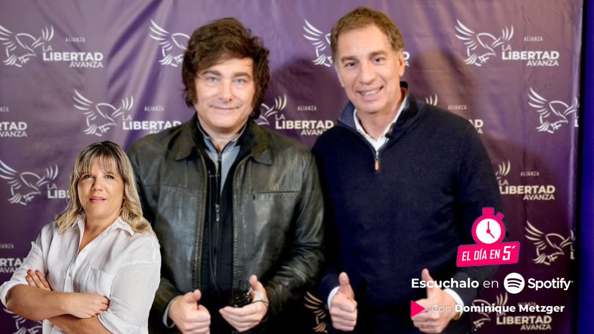 Después de tantas idas y vueltas, la Cámara Nacional Electoral ordenó reimprimir los afiches de La Libertad Avanza con la foto de Diego Santilli

El resumen de noticias del día lo escuchas en "El día en 5 minutos" ya disponible en Spotify 🗞️🎧