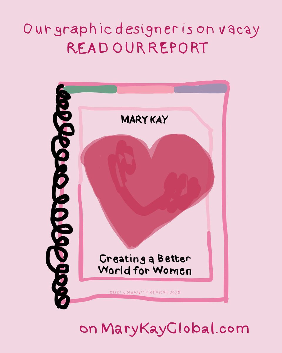 We don’t know how to draw but we do care about people and the planet. Dive into our sustainability report. ❤️🌎 ow.ly/leVK50XcMNE