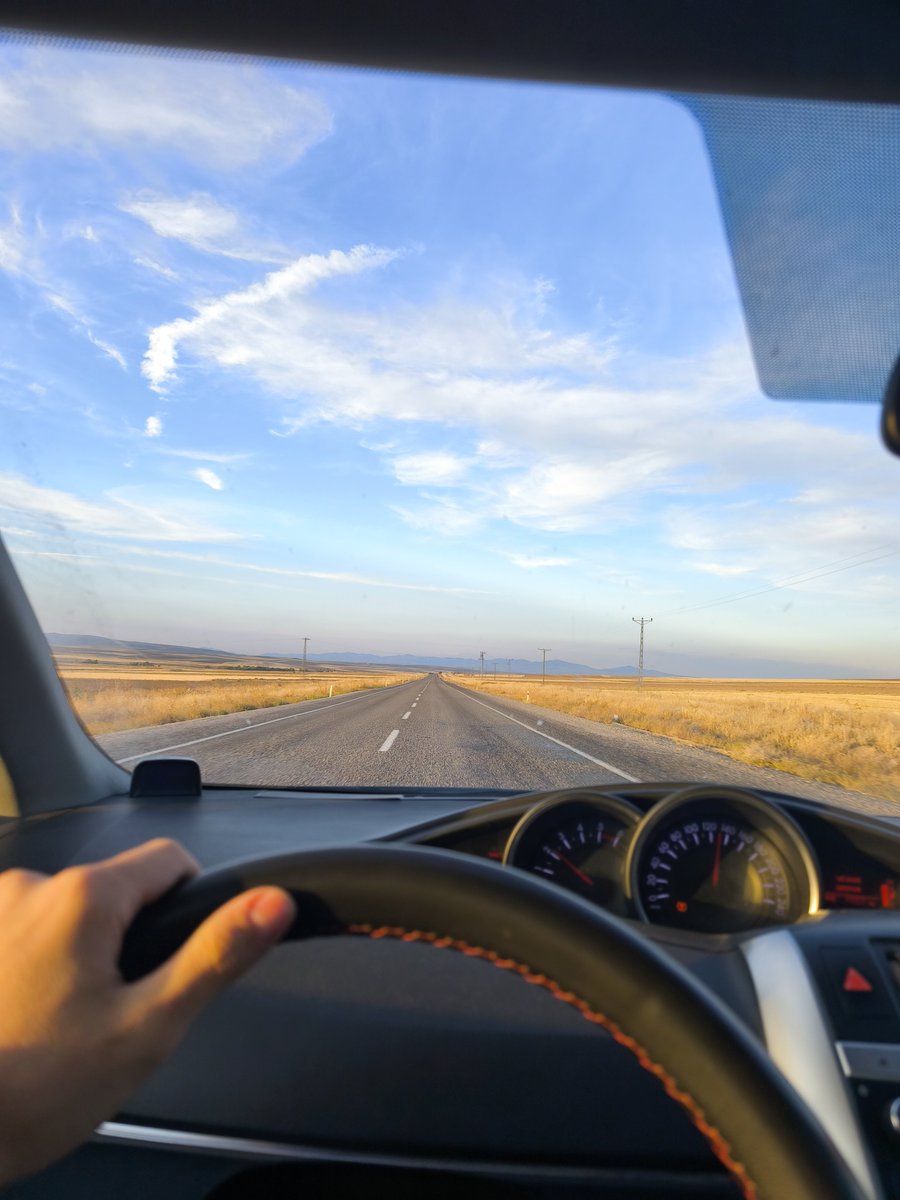 bugün oradaydık, otoyol yapmışlar