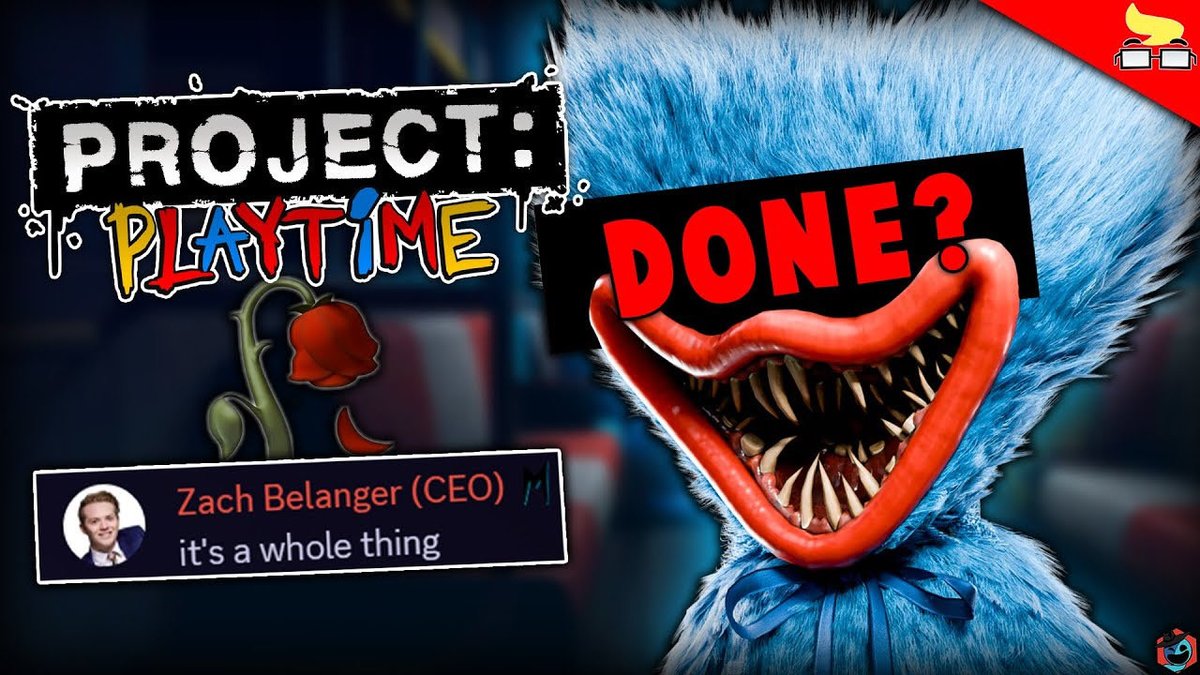 🚨NEW VIDEO ALERT!🚨
Sad News For PROJECT: PLAYTIME's Future?
WATCH HERE ⬇️
youtu.be/lGhVSsfcDck?si…
-
-
#MobPartnersInCrime #PoppyPlaytime #ProjectPlaytime