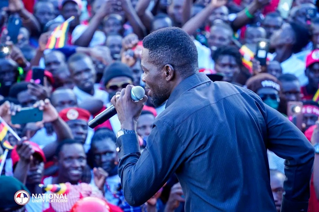 BobiwineKM2026's tweet photo. There are people who should be grateful for H.E Kyagulanyi because without him they would be unemployed😂🙌🏾 https://t.co/OzCkUHxQeq