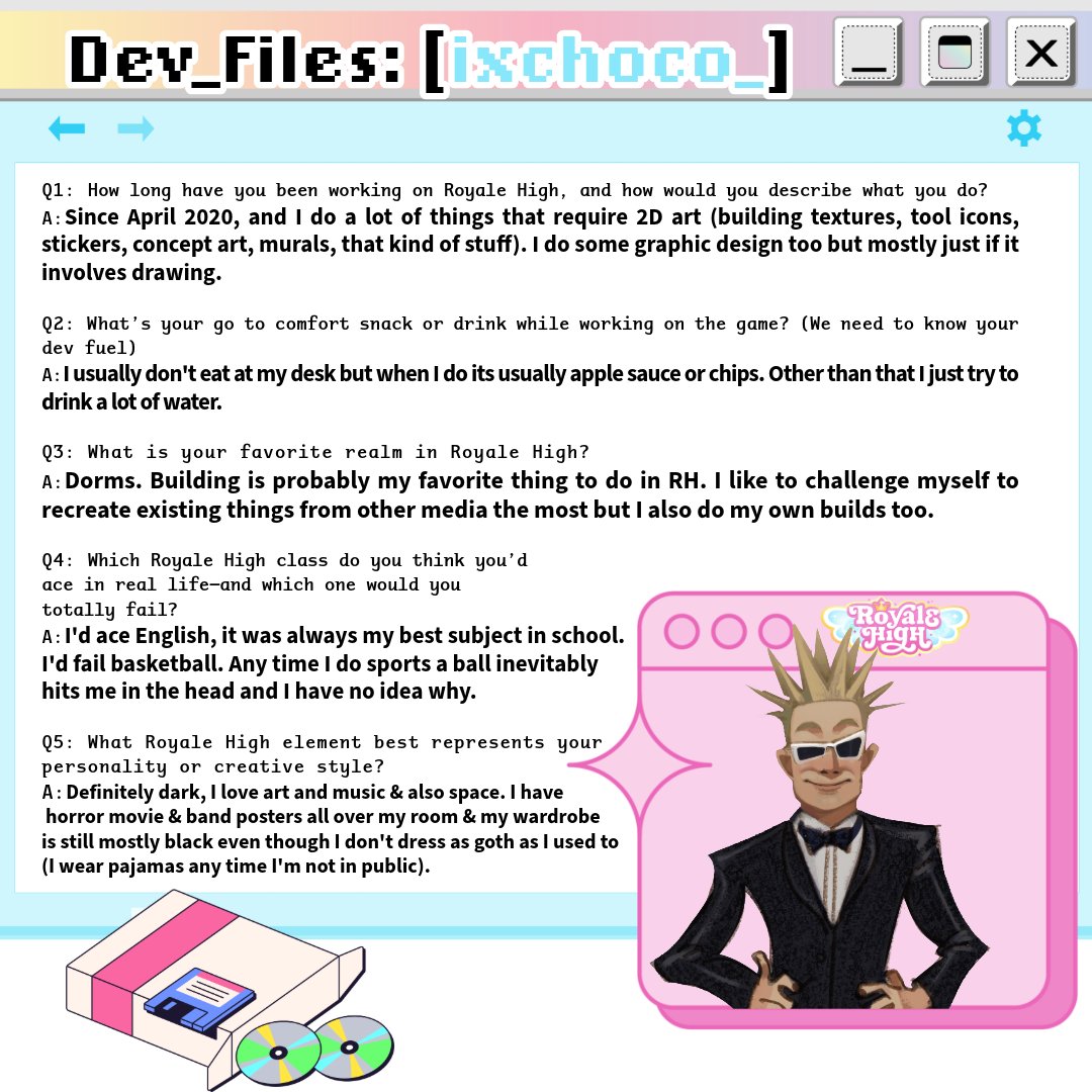 RoyaleHighValks's tweet image. 📁 Dev_Files_03 — Access Granted
Peek inside the hidden folders of Royale High’s development and meet the incredible team behind the magic.