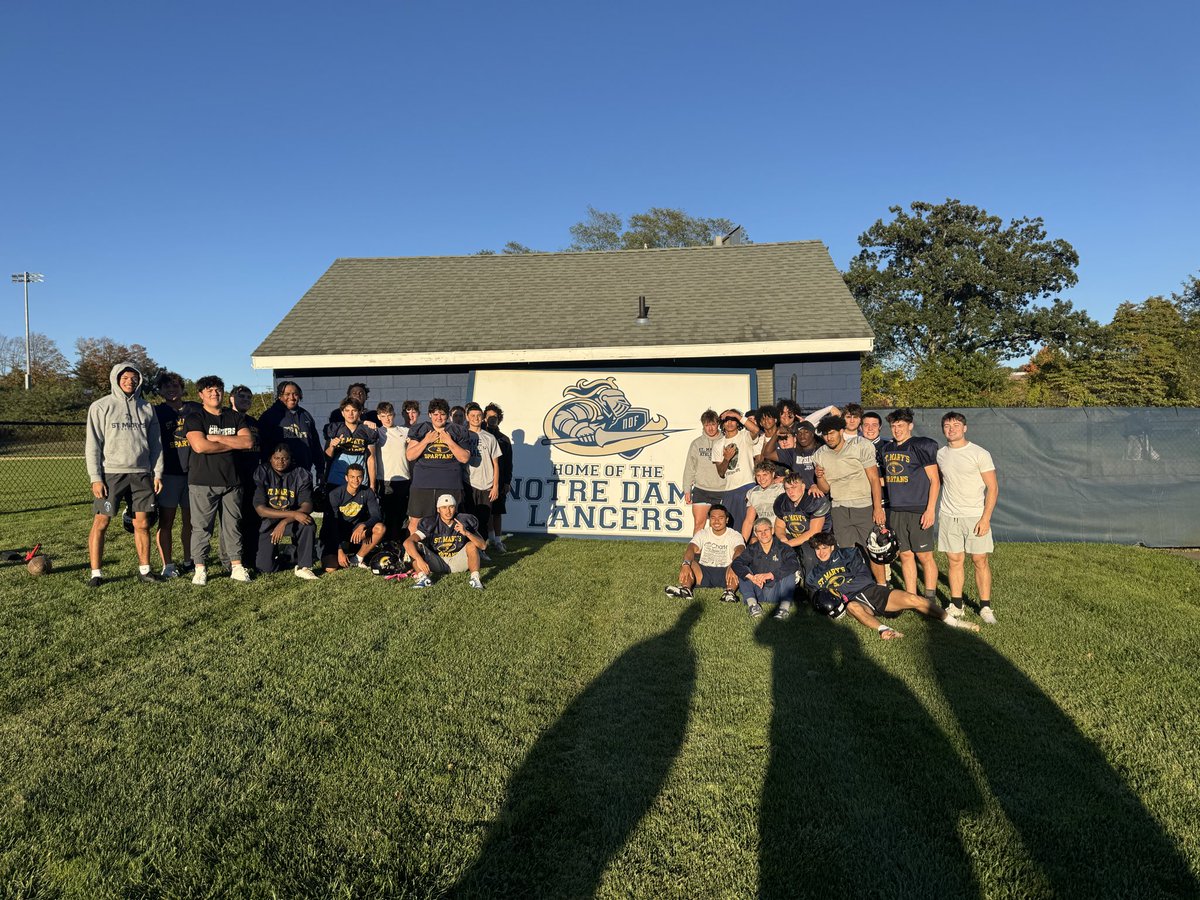 Thank you <a href="/NDLancers/">Notre Dame Prep of SHU Athletics</a> for giving us a place to practice on the way to Philly! <a href="/HeadofSchool4/">Head of School at St. Mary’s Lynn</a> <a href="/stmarysspartans/">St. Mary's Spartans</a> <a href="/smhlynn/">St. Mary's Lynn</a>