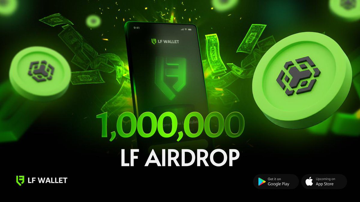LFWallet's tweet image. 🚀 LF Wallet x $BNB Airdrop 🚀
To join the airdrop:
1️⃣ Follow @LFWallet & @BNBCHAIN
2️⃣ Like & Retweet this post
3️⃣ Comment the screenshot of your $LF receive address from LF Wallet
📌 Draw will be on 24th October
LF Wallet: play.google.com/store/apps/det…