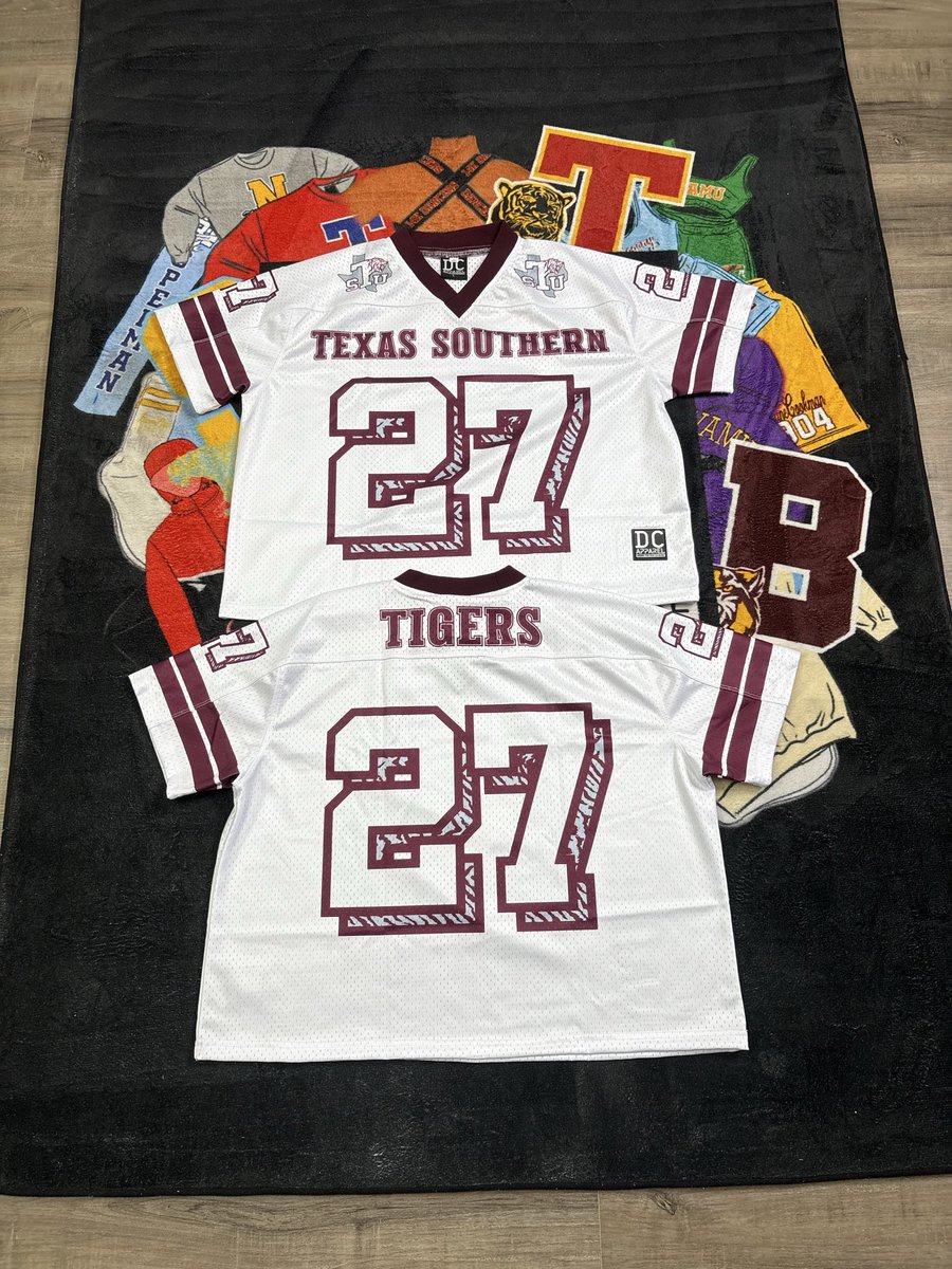 So my first jersey of the season delivered, late but I love her! 😍😍😍 #TexasSouthern #hbcu