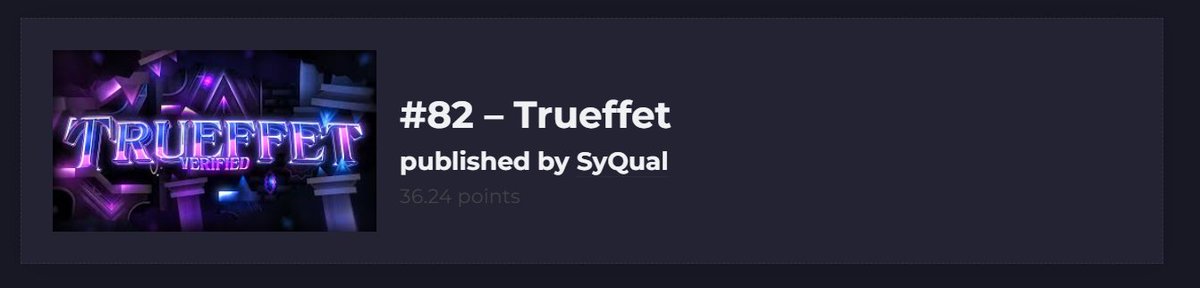Going for a shot in the dark here LOL. 

If this tweet gets 200 likes, I will drop everything and beat Trueffet as my next extreme demon.