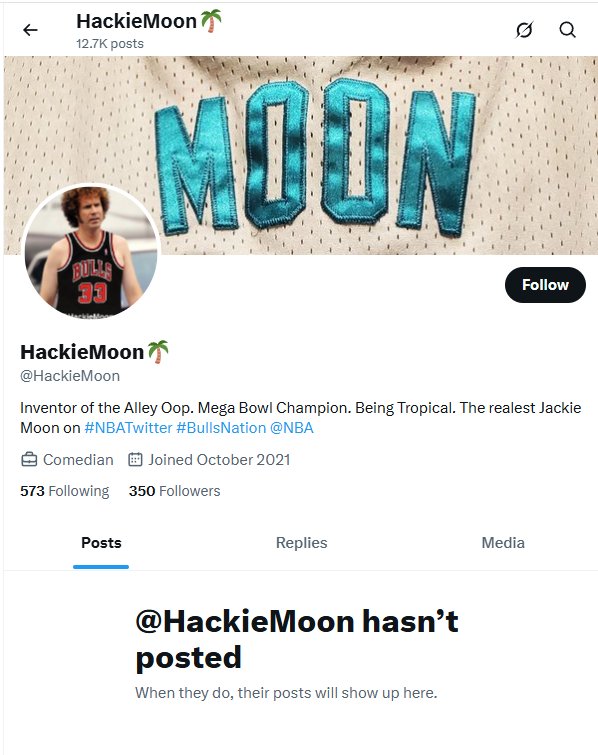 HackieMoon's tweet image. This is what a real #shadowban looks like @Betsycashmoney knows I exist lol @J_Talks_Hoops knows I exist @Stacey21King knows I exist #SeeRed #BullsNation knows I exist