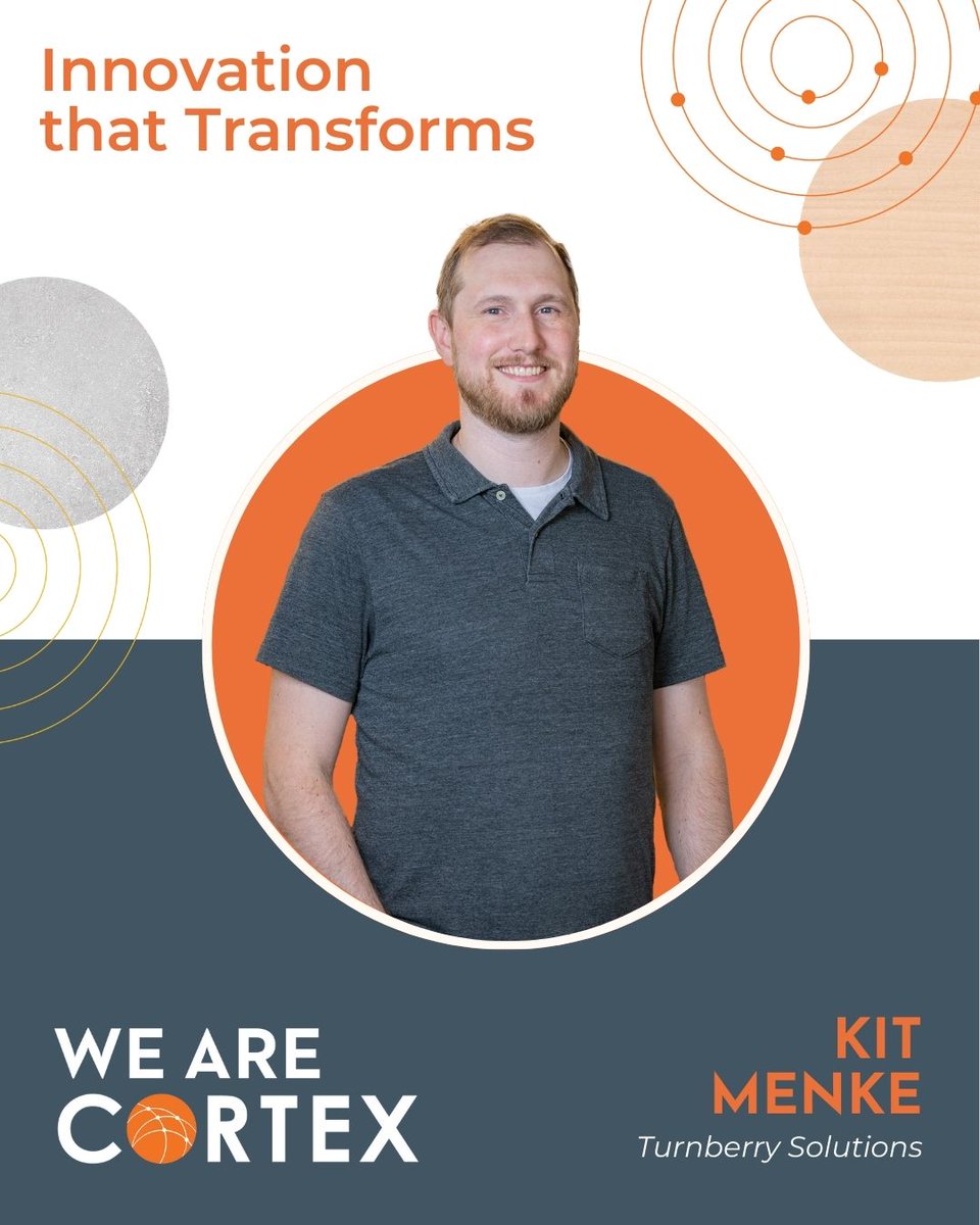 CortexSTL's tweet image. #WeAreCortex At Turnberry Solutions, Kit Menke doesn’t just build data solutions — he builds opportunity.  Learn how one data engineer is shaping both code and community from the heart of Cortex: cortexstl.org/newsroom/blogs…