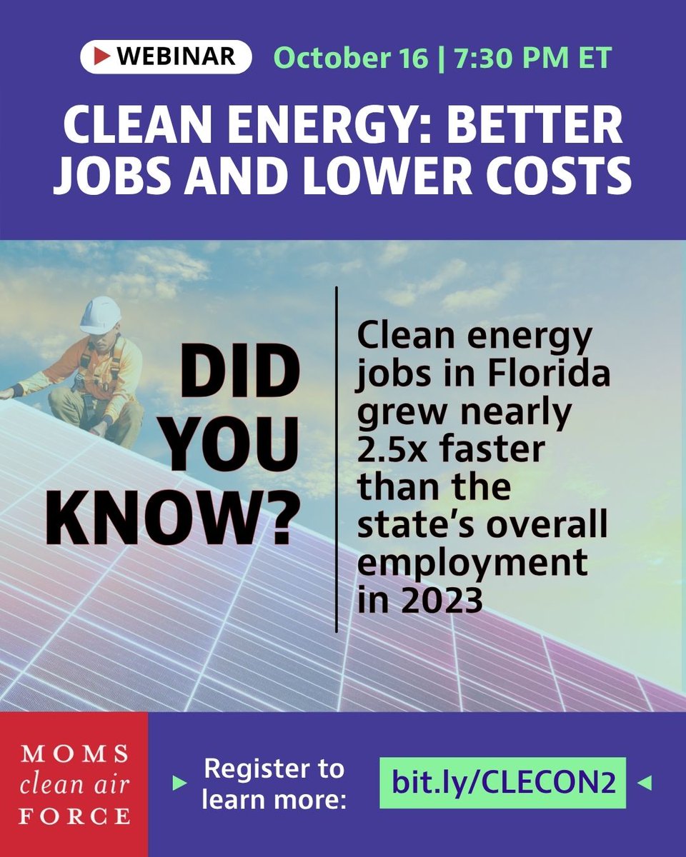 Moms Clean Air Force - Florida tweet media