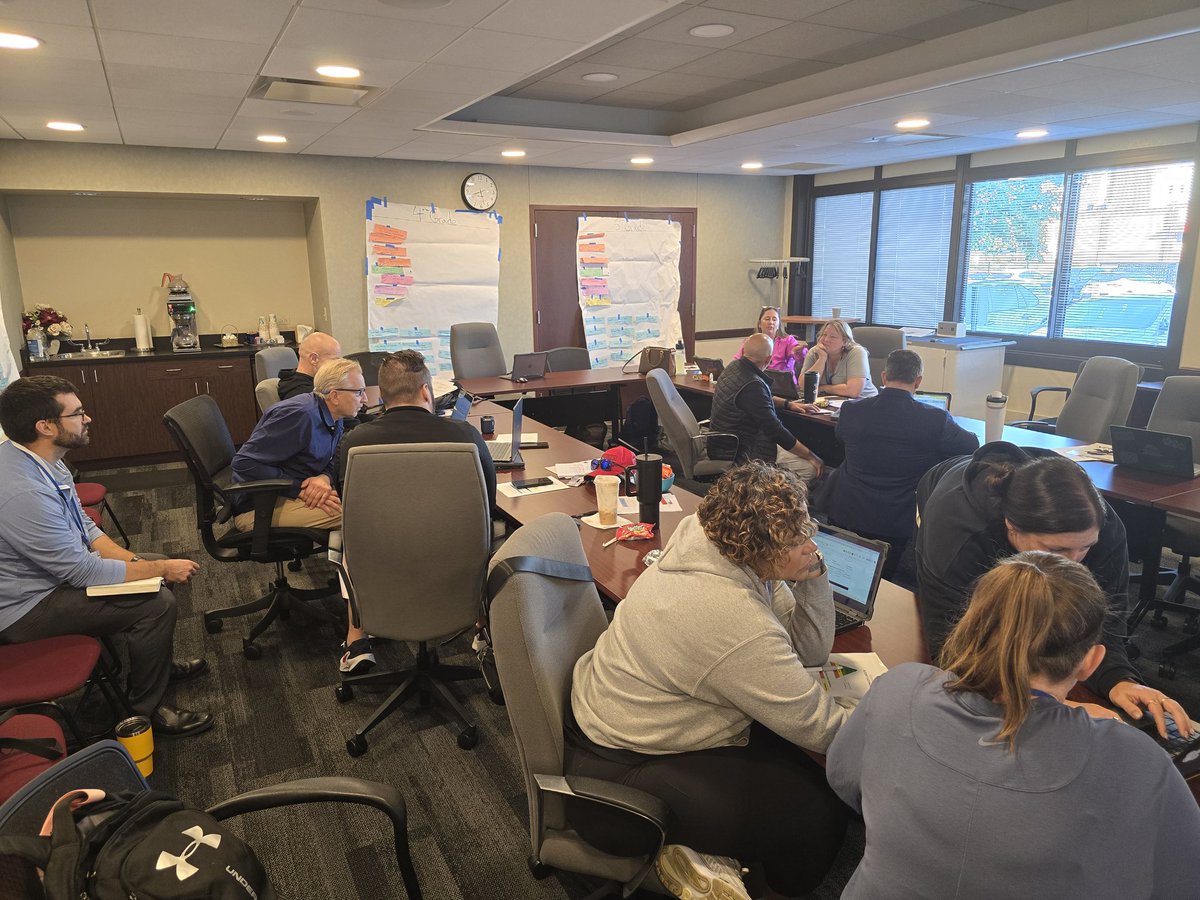 The <a href="/D83Shines/">D83 Shines</a> PE &amp; Health team is building a curriculum with purpose! Today they developed a shared mission, established course purposes, and started designing a local curriculum that empowers students across the district.