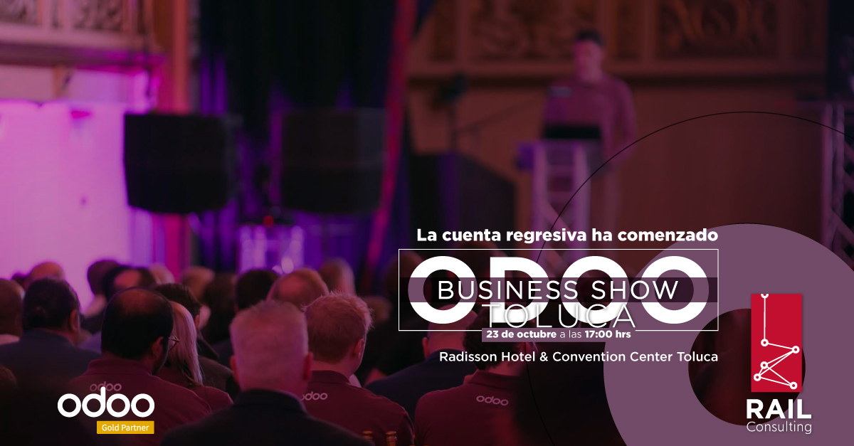 RailConsulting's tweet image. ¡Nos vemos la próxima semana en Toluca! 🚀
Vive el Odoo #BusinessShowToluca 2025 junto a @RailConsulting 

Aparta tu lugar
👉🏻 odoo.com/es_ES/event/bu…

#RailConsulting #Odoo #ERP #OdooBusiness #Toluca #ERPCloud #ERPSoftware #ImplementacionERP