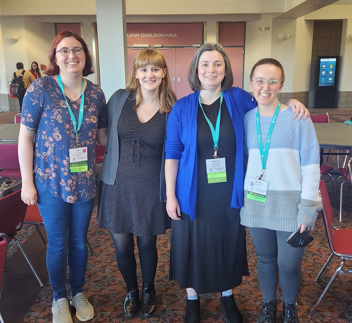 We had a wonderful time at the 2025 Minnesota Library Association Conference. Many of our students attended, and several even presented! Stay tuned for more details about their presentations in our upcoming Fall Newsletter.
