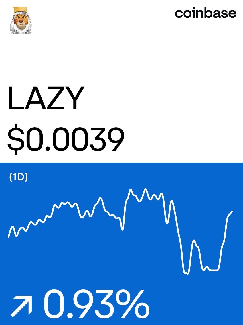 $LAZY CoCo ❤️🔥🤑🦁 (@lazycocolion) on Twitter photo $LazyKing Kovu on @Coinbase: coinbase.com/price/base-kin… $LazyKing Kovu on @Coinbase: coinbase.com/price/base-kin…