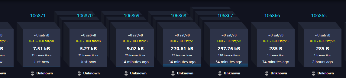 AdamBorco's tweet image. Love this new feature on @mempool, now you can also see re-orged stale blocks! Especially useful on testnet4 😂