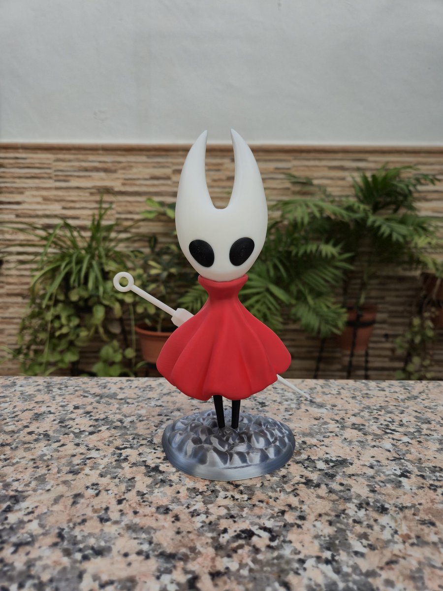 a3dexprint's tweet photo. 🎮✨ Del abismo al taller: Hollow Knight y Silksong en 3D ✨🎮
Revive la magia del reino de Hallownest con esta figura, inspirada en uno de los videojuegos indie más aclamados.

🖤 Impresa en alta calidad

🔗 ¡Consíguela ahora y lleva la aventura a tu estantería!

#hollowknight https://t.co/02I2heOM6D