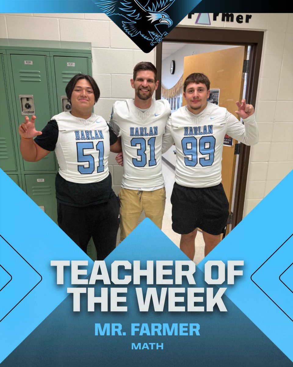 Harlan Hawk Football tweet media