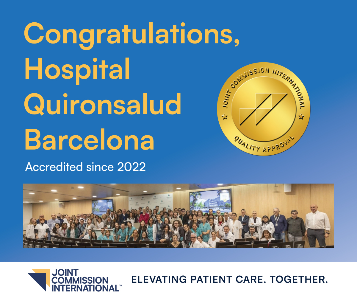 Congratulations on your reaccreditation, Hospital Quironsalud Barcelona!
