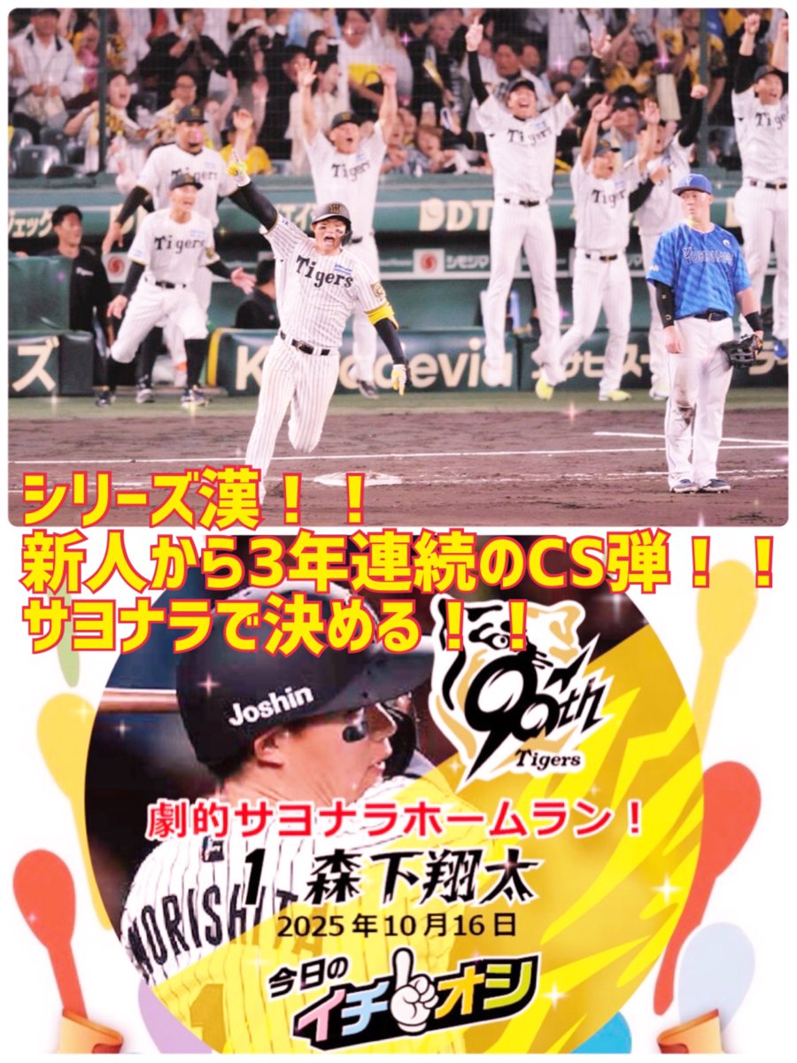 CS FS第2戦】甲子園 阪神5-3DeNA とらほー‼️🐯 SGLでパブリックビュー