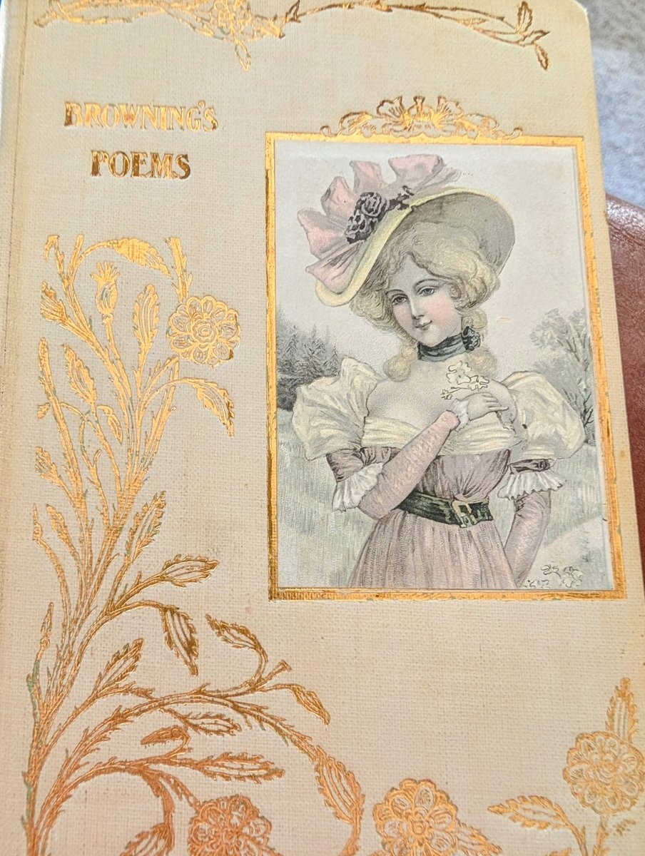 billiesucher's tweet image. ✍️ Went to a tag/estate sale today &amp;amp; spied a treasure book of Browning's Poems. "Having hitherto done my utmost in the art to which my life is a devotion" ~ London, May 14, 1872     R.B.  
#RobertBrowning  #poetry  #treasures 
#writing  #devotion 💙