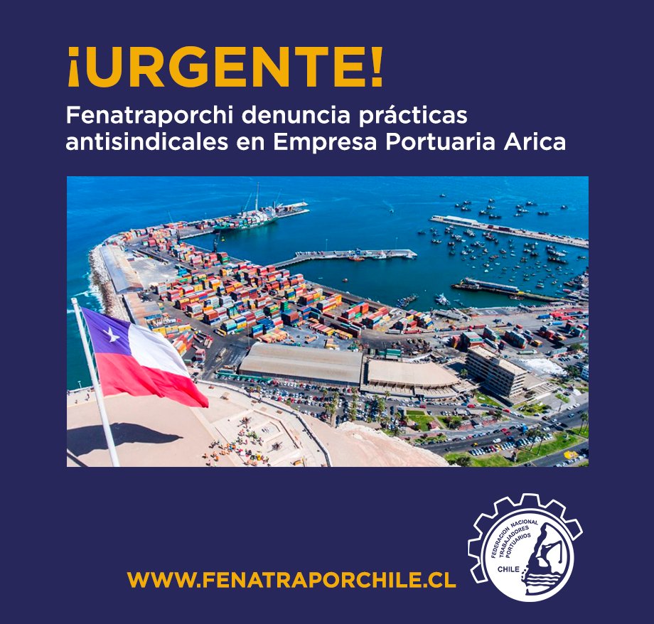 Fenatraporchi ¡No a la privatización de puertos! tweet media