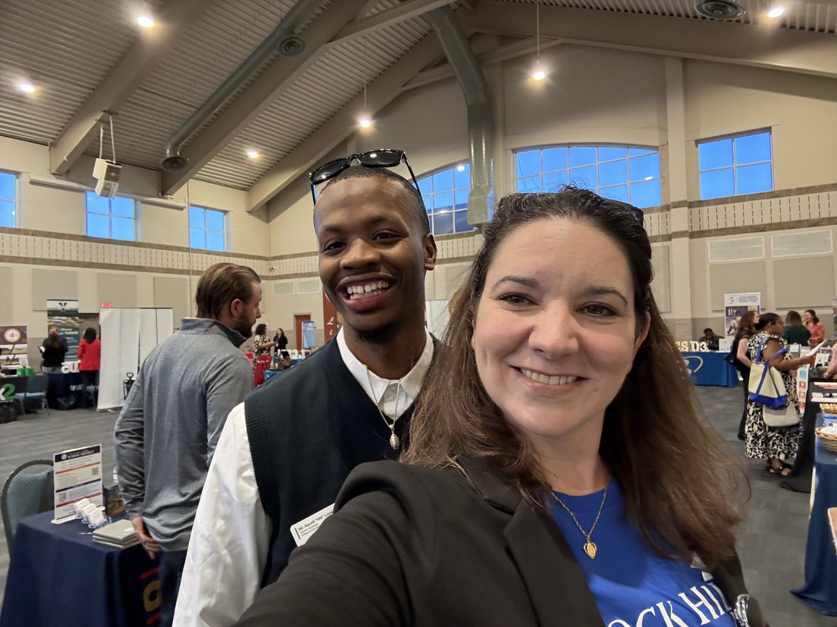 Had a great Tuesday at <a href="/USCUpstate/">USC Upstate</a> on meeting aspiring educators! Lovely group of future educators we would love to bring to <a href="/RockHillSchools/">Rock Hill Schools</a>!