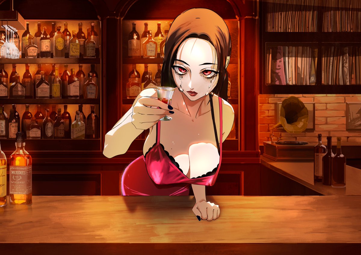 Samii4141's tweet photo. I never been to a bar BUT if i go i would love to get a drink from her

#art #anime #animeart #lewd #noAI https://t.co/XUUnDqnmga