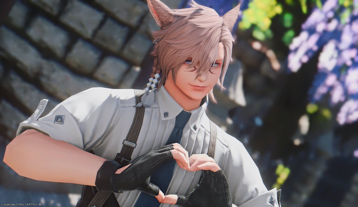 L__XIV's tweet photo. #おはミコ #オスッテ 
昨日はメンテタグに沢山のいいねありがとうございました🐈 https://t.co/AkSuaQmgJm