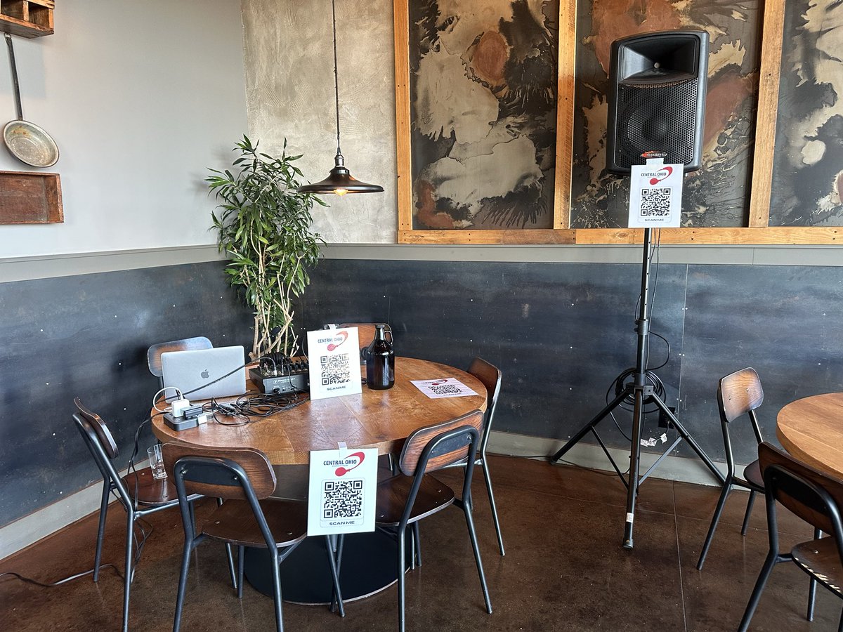 All set from <a href="/101craftkitchen/">101 Craft Kitchen</a> in Westerville for the <a href="/Coach_Franke/">Josh Franke</a> Show! Join us at 101 or listen/watch LIVE, links in bio! 6:00PM!

<a href="/Athletics_WCHS/">WCHS Athletics</a> <a href="/dsayre32/">Dawn Sayre</a> <a href="/WCHS_Football/">WCHS 🏈 Warhawks</a> <a href="/brentcford/">Brent C. Ford</a> <a href="/MinkePxP/">Wes Minke</a>