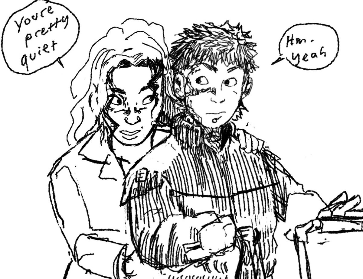 drae ā§ (@killdrae) on Twitter photo First sketches of them that came to my head. OCs I plan to toy around with not take seriously but enjoy drawing. a very complicated dynamic of a duo with lots of hot tension First sketches of them that came to my head. OCs I plan to toy around with not take seriously but enjoy drawing. a very complicated dynamic of a duo with lots of hot tension