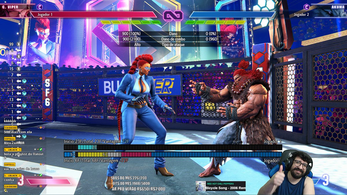 COÉ COÉ! 

VAMOS COM A SEGUNDA LIVE DO DIA AGORA TESTANDO A VIPER NO SF 6 E RELAXANDO FIRME! TUDO NOSSO, SEMPRE! 

DEU RT? HMM
SEM RT? RIDÍCULO

>twitch.tv/yorezordd >youtube.com/watch?v=P6dP-K…