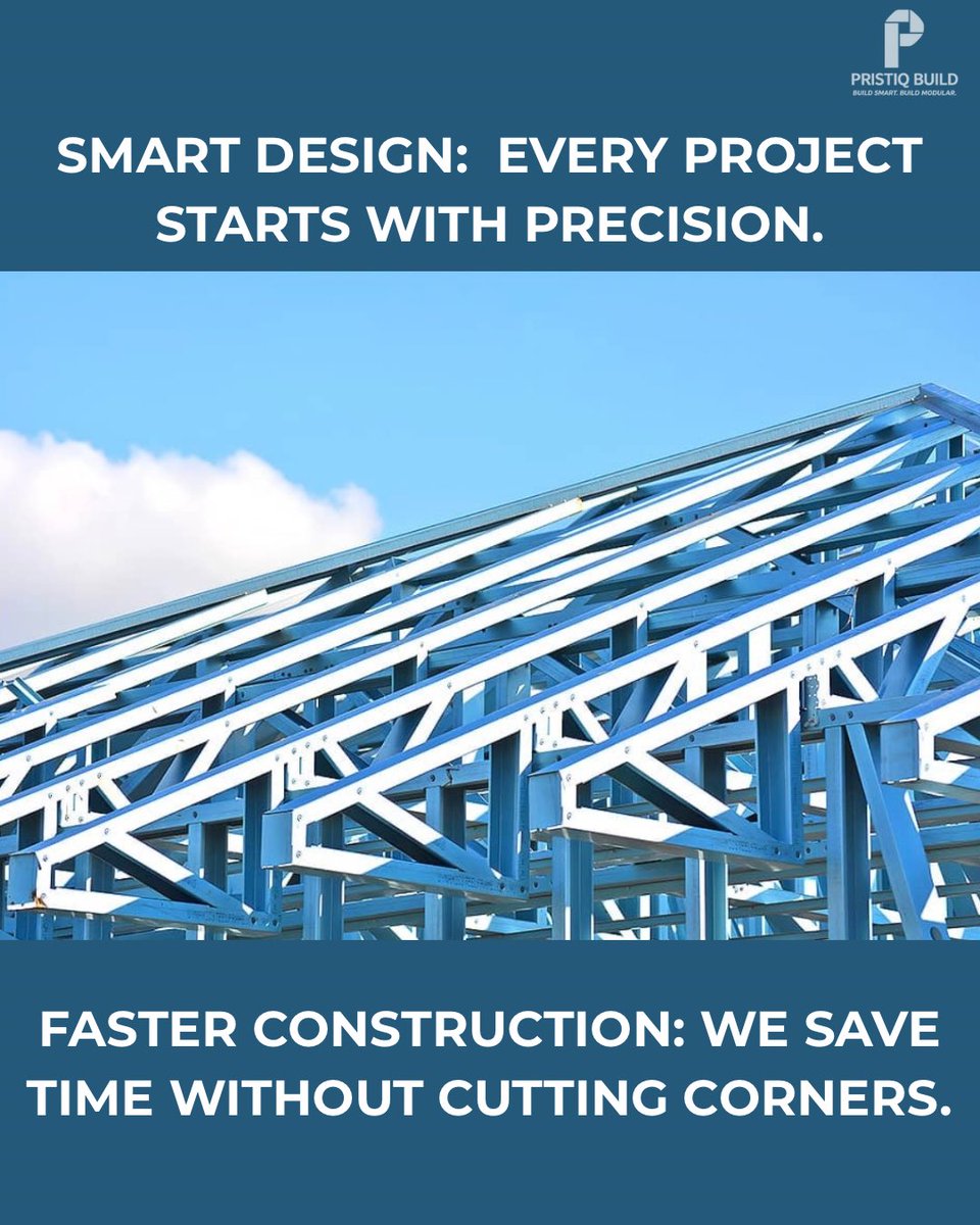 pristiqbuild's tweet image. Smart design. Strong materials. Faster builds.
That’s what sets PristiqBuild apart. 
Let’s create something lasting together.

#PristiqBuild #BuildSmart #SteelConstruction #ModularNigeria