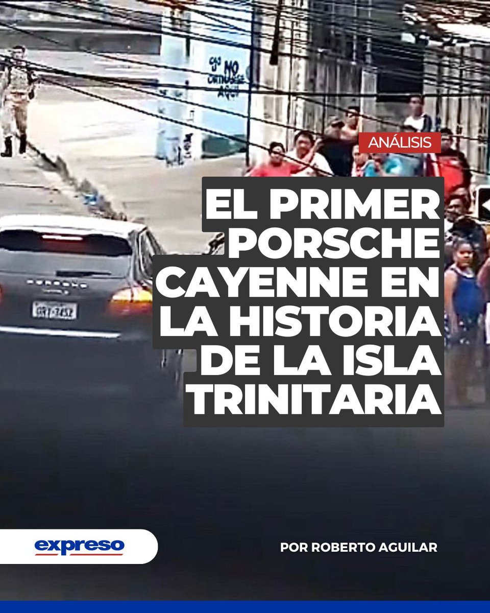La denuncia sobre la sospechosa presencia de un lujoso carro de Industrial Molinera, una de las empresas de la familia del presidente Daniel Noboa, en la casa de un sospechoso de cometer un acto terrorista, exige a gritos una aclaración oficial. bit.ly/4oqjD30

Por