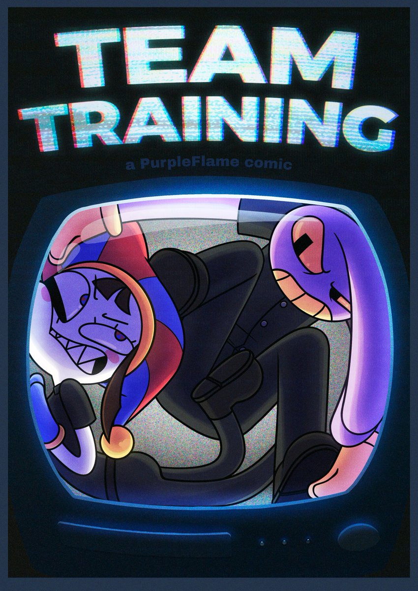 PurpleFlameNSFW's tweet photo. ||Team Training||
Our tadc comic is FREE for everyone to enjoy!

Go read it now in the link at the comments, and donate us if it's in your heart; every dollar is of great help to make more art for all of you 💜 https://t.co/9ErEclRiyp