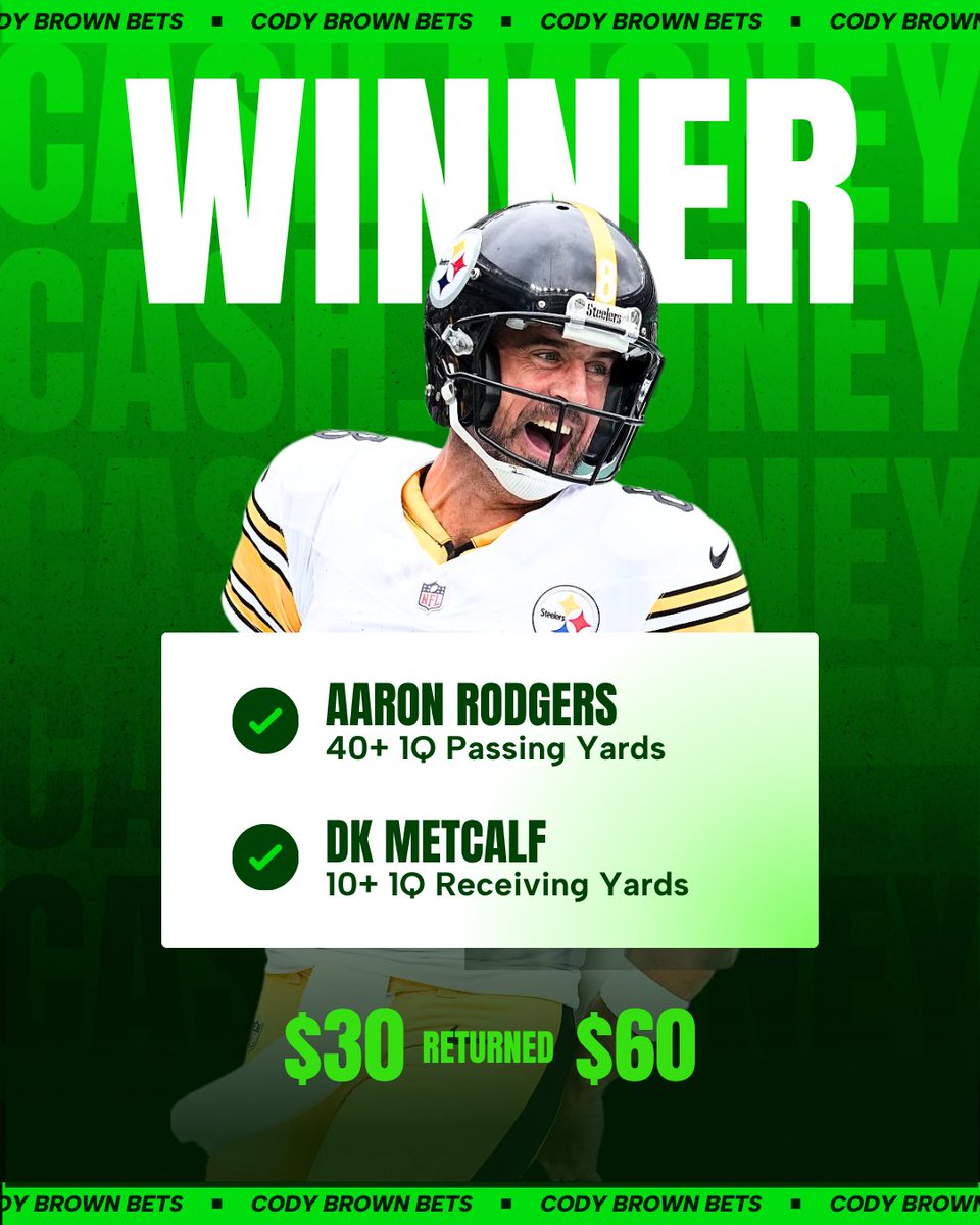 Cody Brown Bets tweet media