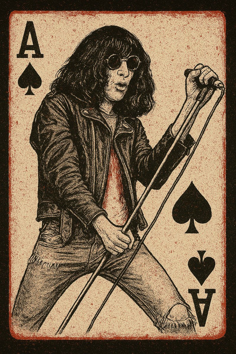 freedom82003's tweet photo. Deck of Cards Punk Rock Series 
Joey Ramone #theramones https://t.co/SQRCHLj4uc