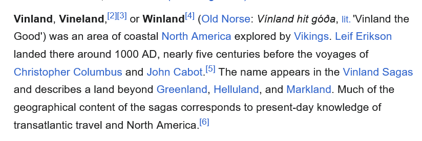 America is Winland