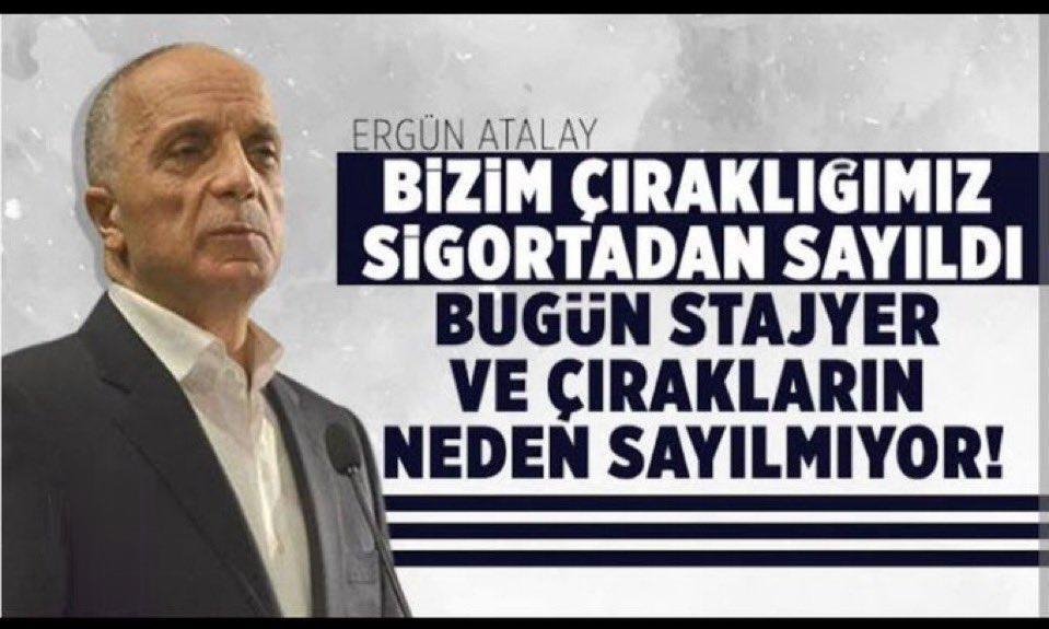 Dile kolay 👉39👈 yıldır çözüme kavuşmayan bir MAĞDURİYET, KANDIRILMA olan 3308 çözülmedi. Stajyer-Çırak mağdur bırakıldı. Ama bu konuda hiç icraatınız yok NEDEN❓

<a href="/RTErdogan/">Recep Tayyip Erdoğan</a>
<a href="/dbdevletbahceli/">Devlet Bahçeli</a>
<a href="/memetsimsek/">Mehmet Simsek</a>
<a href="/isikhanvedat/">Prof. Dr. Vedat Işıkhan</a>

Eksik Başlangıç #StajÇıraklıkEmeğinYarısıYazılmadı